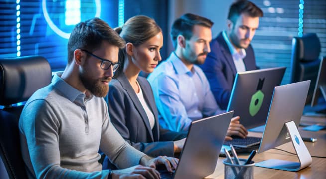 Team working together